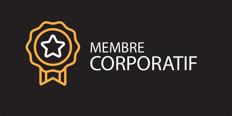 membre corporatif badge